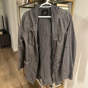 Jack by BB Dakota Grey Utility Jacket